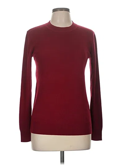 Pre-owned Arach & Cloz Pullover Sweater In Burgundy
