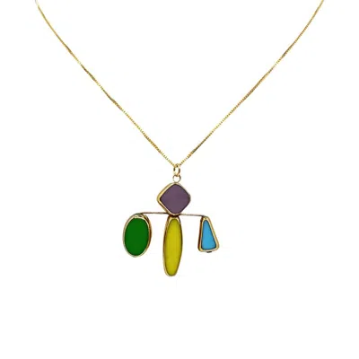 Aracheli Studio Women's The Form Necklace In Bright Opaque In Yellow