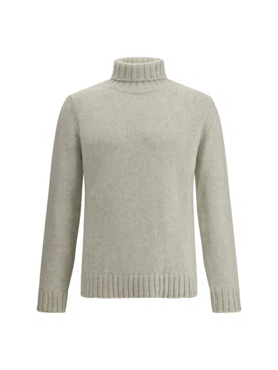 ARAGONA BRAIDED-KNIT TURTLENECK SWEATER