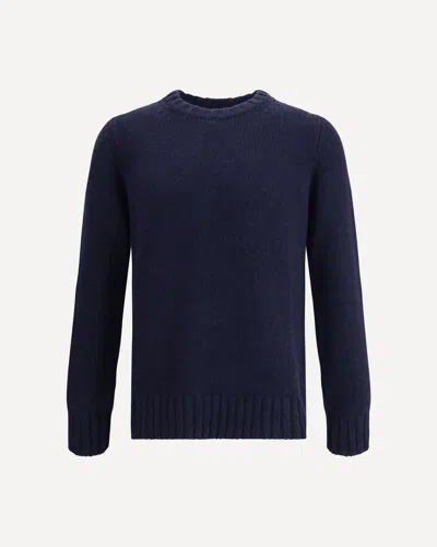 ARAGONA CASHMERE CREWNECK WOOL SWEATER