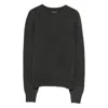 Aragona Round-neck Cashmere Sweater In Black