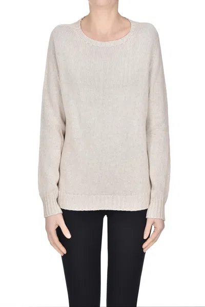 Aragona Cotton Pullover In Neutral