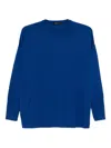 Aragona Fine-knit Jumper In Blue