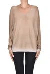 Aragona Gradient Effect Pullover In Neutral