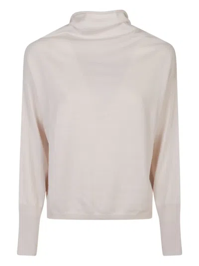 Aragona Halterneck Sweater In Neutral