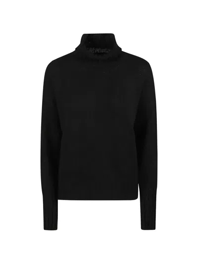 Aragona High-neck Cashmere Sweater In Black