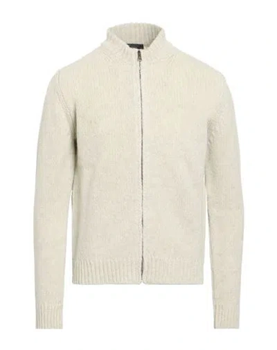 Aragona Man Cardigan Off White Size 44 Baby Alpaca Wool, Merino Wool