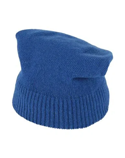 Aragona Man Hat Blue Size Onesize Cashmere