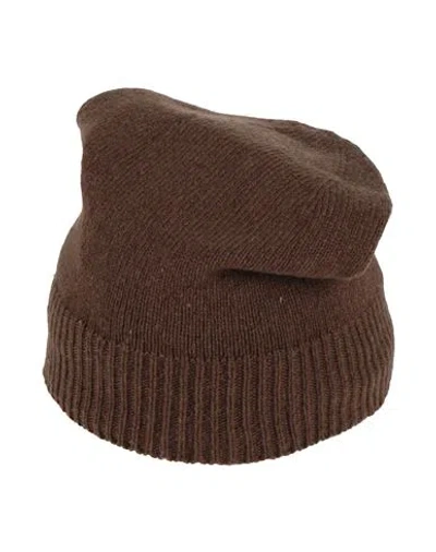 Aragona Man Hat Brown Size Onesize Cashmere