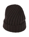 Aragona Man Hat Chocolate Brown Size Onesize Cashmere