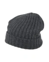 Aragona Man Hat Grey Size Onesize Merino Wool, Viscose, Polyamide, Cashmere In Gray