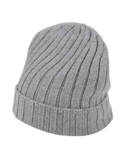 Aragona Man Hat Light Grey Size Onesize Cashmere