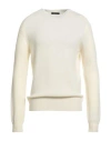 Aragona Man Sweater Cream Size 44 Wool In White