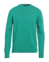 Aragona Man Sweater Emerald Green Size 42 Cashmere