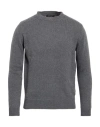 Aragona Man Sweater Grey Size 40 Cashmere In Gray