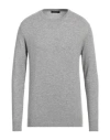 Aragona Man Sweater Grey Size 42 Cashmere