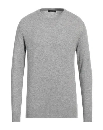 Aragona Man Sweater Grey Size 42 Cashmere