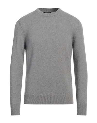 Aragona Man Sweater Grey Size 46 Cashmere