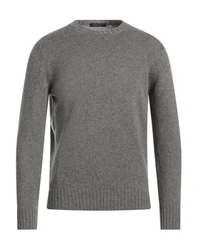 Aragona Man Sweater Light Grey Size 44 Cashmere In Gray