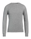 Aragona Man Sweater Light Grey Size 42 Wool, Cashmere