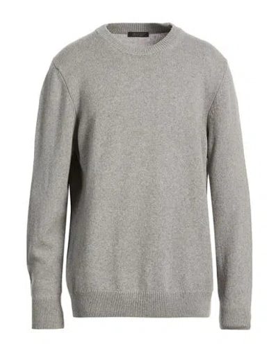 Aragona Man Sweater Light Grey Size 46 Cashmere In Gray