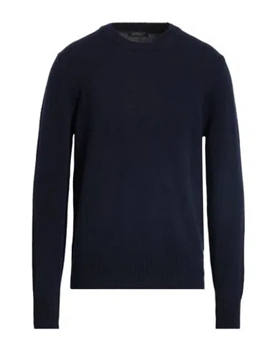 Aragona Man Sweater Midnight Blue Size 40 Cashmere