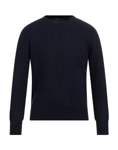 Aragona Man Sweater Midnight Blue Size 44 Cashmere