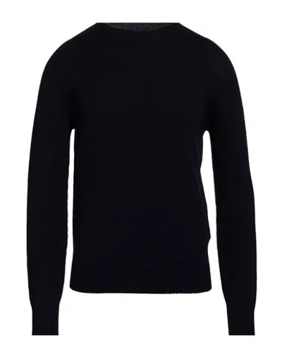 Aragona Man Sweater Midnight Blue Size 46 Wool, Cashmere