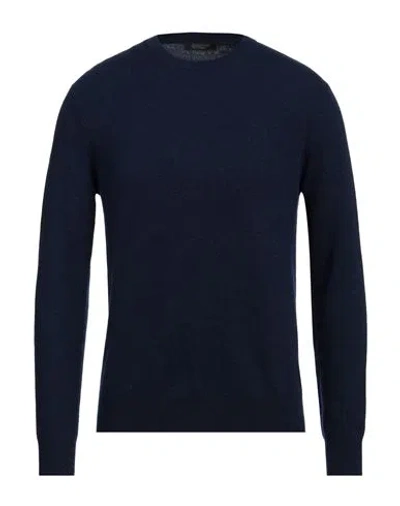 Aragona Man Sweater Navy Blue Size 42 Wool