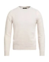 Aragona Man Sweater Off White Size 36 Wool, Cashmere