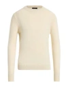 Aragona Man Sweater Off White Size 42 Cashmere In Neutral
