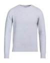 Aragona Man Sweater Sky Blue Size 44 Wool, Cashmere