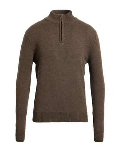 Aragona Man Sweater Taupe Size 42 Cashmere In Gray