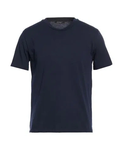 Aragona Man T-shirt Midnight Blue Size 42 Cotton