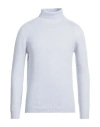 Aragona Man Turtleneck Lilac Size 44 Wool, Cashmere In Purple