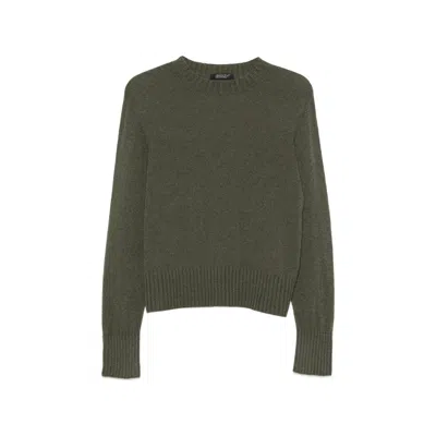 Aragona Pure Cashmere Sweater In Green