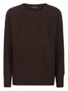 Aragona Raglan-sleeve Cashmere Sweater In Brown