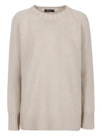 ARAGONA RAGLAN-SLEEVE CASHMERE SWEATER