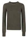 Aragona Ribbed Cashmere Sweater In Green