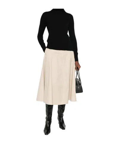 Aragona Roll-neck Ribbed-trim Sweater In Black