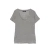 Aragona Striped T-shirt In Pink