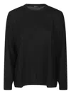 Aragona Long-sleeves Sweater In Black
