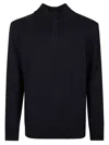 Aragona Zip Knitwear In Blue