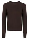 Aragona Ribbed Cashmere Sweater In Brown