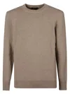 Aragona Man Sweater Beige Size 46 Cashmere In Brown