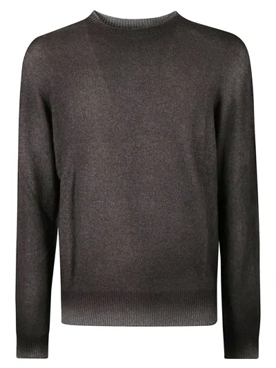 Aragona Crew-neck Sweater In Gray