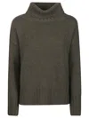 Aragona Turtleneck Cashmere Sweater In Green