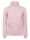 Aragona Turtleneck Cashmere Sweater In Brown