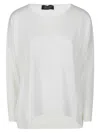 Aragona Woman Sweater Ivory Size 10 Merino Wool In White