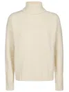 Aragona Turtleneck Cashmere Sweater In White